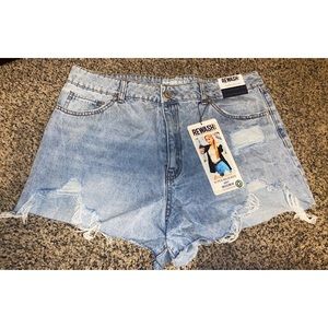 New denim shorts very cute